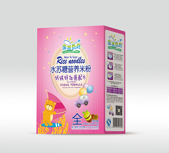 金頂貝貝鈣鐵鋅加強(qiáng)配方水蘇糖營(yíng)養(yǎng)米粉盒裝