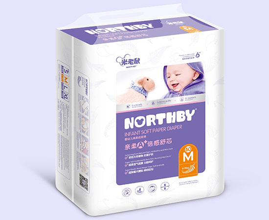 米老鼠親柔倍感舒芯紙尿褲大M