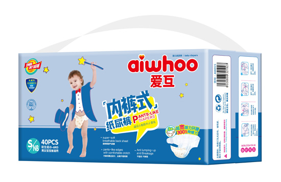 愛互內(nèi)褲式紙尿褲S40片
