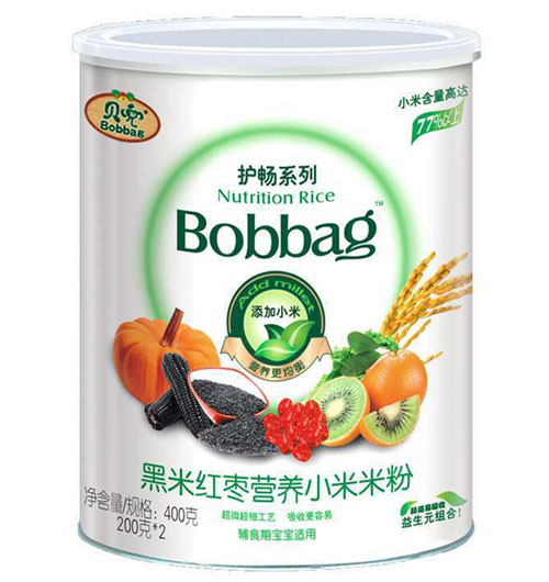 貝兜黑米紅棗營(yíng)養(yǎng)小米米粉