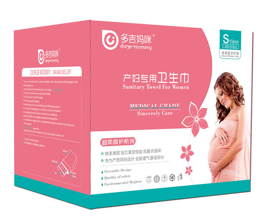 多吉媽咪產婦專用衛(wèi)生巾S
