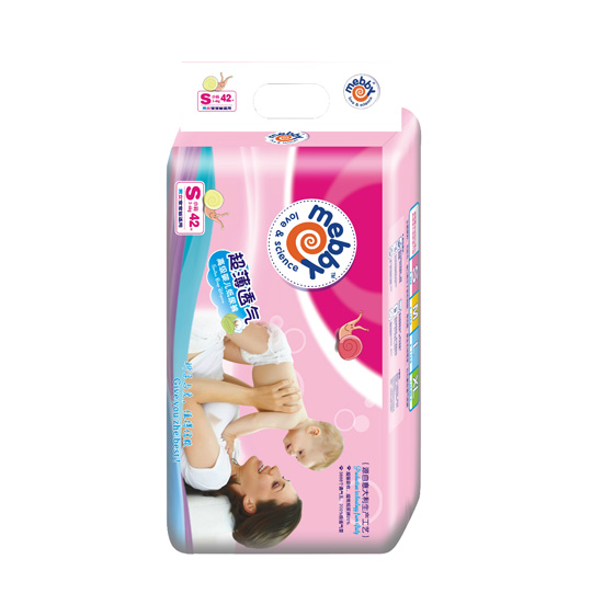 mebby魅比超薄透氣紙尿褲S42片