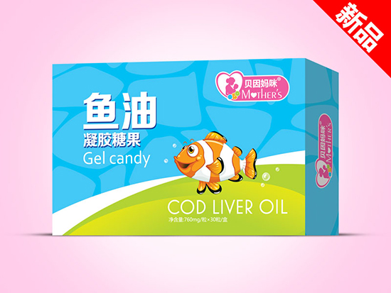 貝因媽咪魚(yú)油凝膠糖果