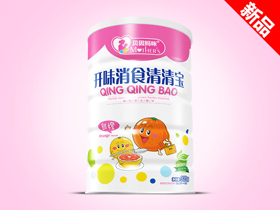 貝因媽咪開(kāi)味消食清清寶聽(tīng)裝