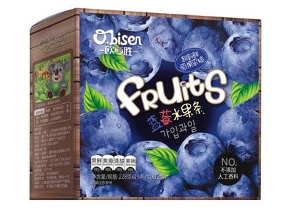 歐必勝藍莓水果條