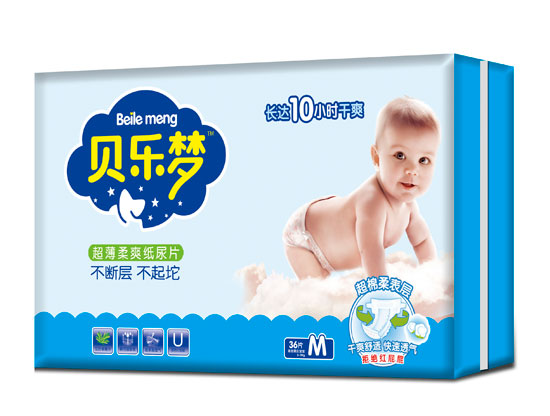 貝樂夢(mèng)超薄柔爽紙尿片M碼