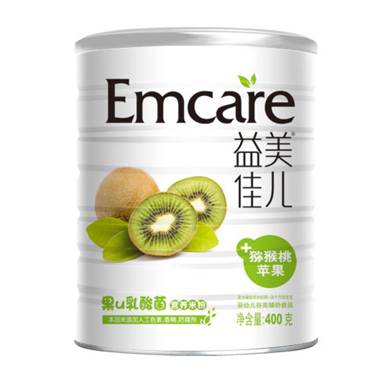 益美佳兒獼猴桃蘋果果U乳酸菌營(yíng)養(yǎng)米粉