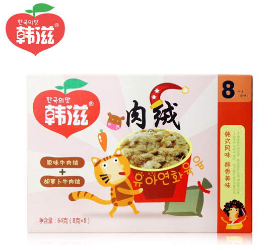 韓滋原味牛肉肉絨+胡蘿卜牛肉絨絨