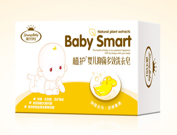 強(qiáng)生貝比嬰兒抑菌多效洗衣皂