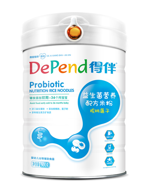 得伴益生菌營(yíng)養(yǎng)配方米粉(核桃蓮子)