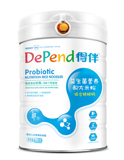 得伴益生菌營(yíng)養(yǎng)配方米粉(組合鐵鋅鈣)