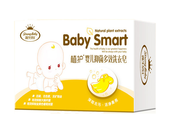 強生貝比嬰兒抑菌多效洗衣皂