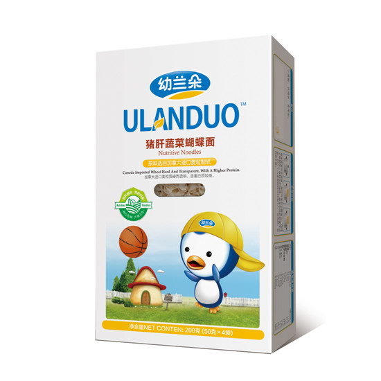 幼蘭朵豬肝蔬菜蝴蝶面