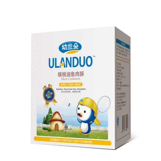 幼蘭朵核桃油魚(yú)肉酥