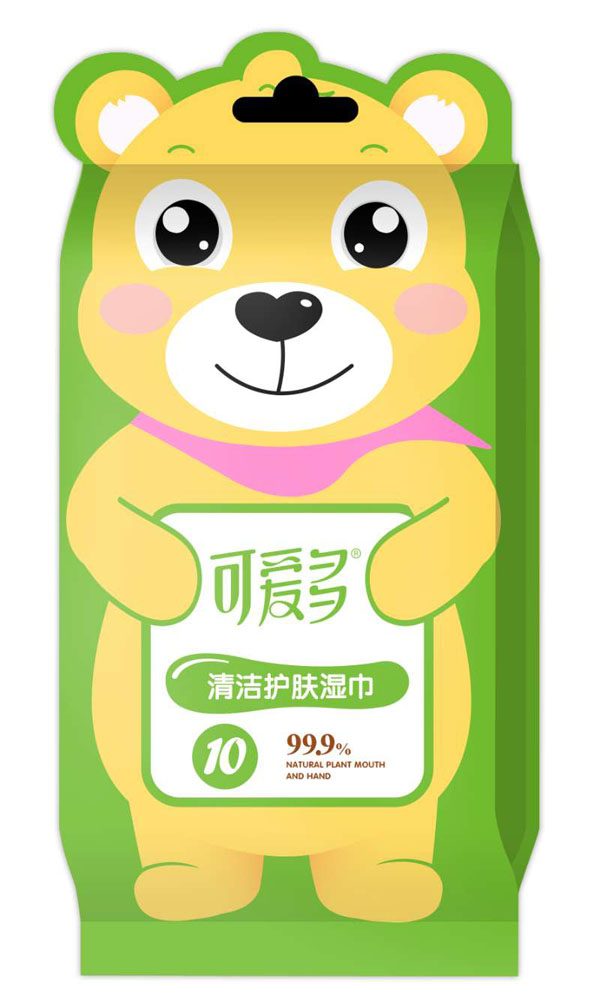 可愛多嬰兒清潔護(hù)膚濕巾