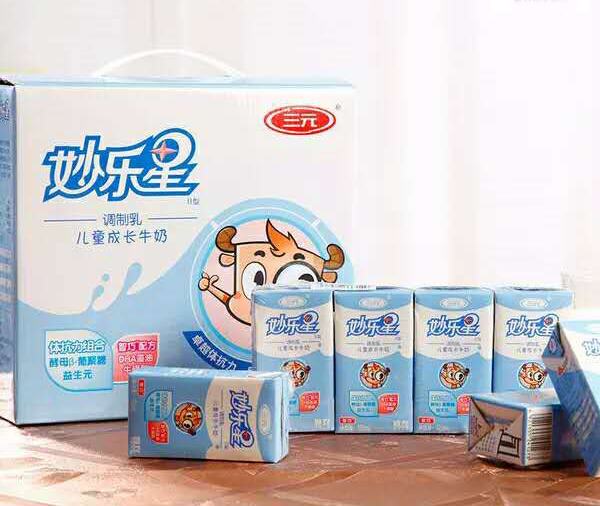 妙樂(lè)星兒童成長(zhǎng)奶粉