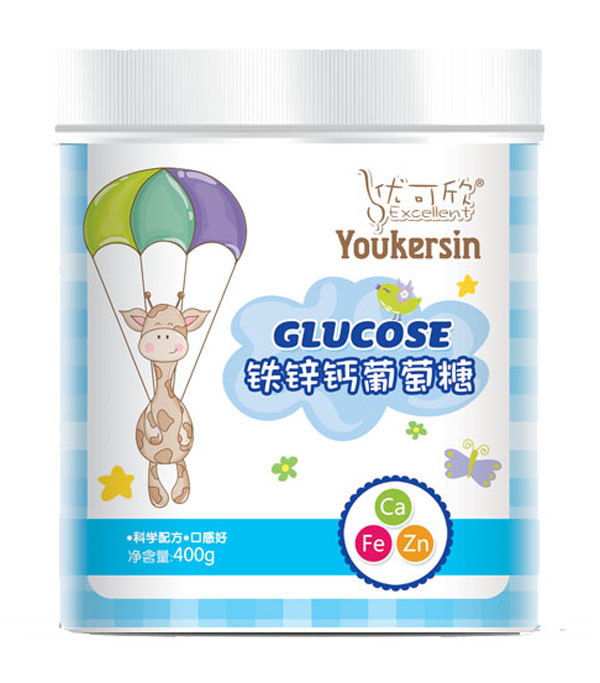 優(yōu)可欣葡萄糖桶裝-鐵鋅鈣