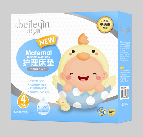 貝樂(lè)親產(chǎn)婦專用護(hù)理床墊-4片