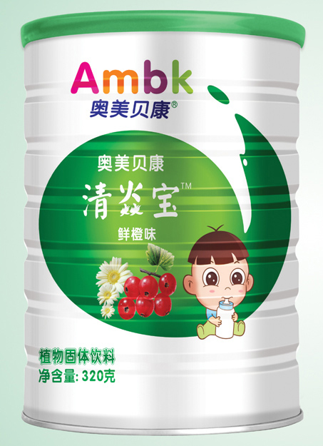 奧美貝康320克清焱寶鮮橙味