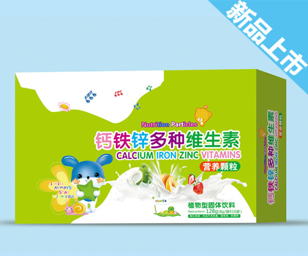 愛其壹鈣鐵鋅多種維生素營養(yǎng)顆粒