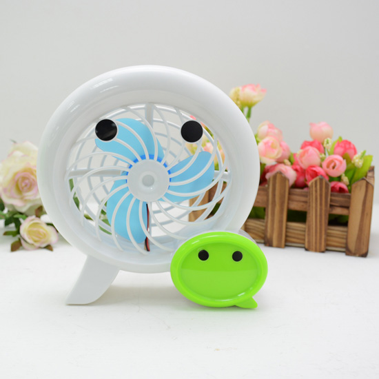 柯麗雅圓形風扇白色