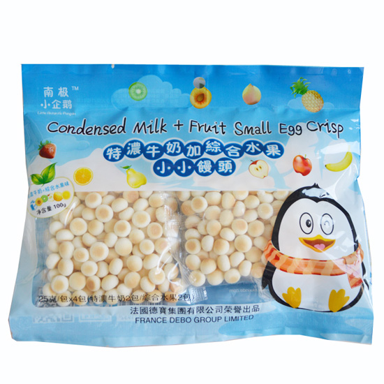 南極小企鵝特濃牛奶小小饅頭袋裝