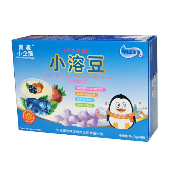 南極小企鵝藍莓混合莓小溶豆橫