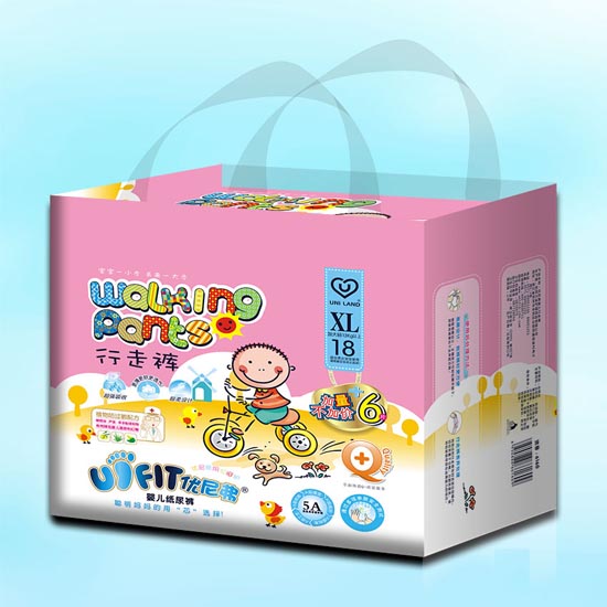 優(yōu)尼弗超柔嬰兒行走褲XL碼24入