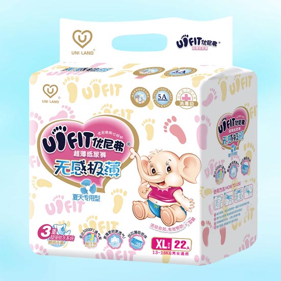 優(yōu)尼弗無(wú)感極薄嬰兒紙尿褲XL碼22入