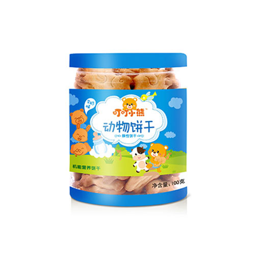 叮叮小熊動(dòng)物餅干 牛奶味