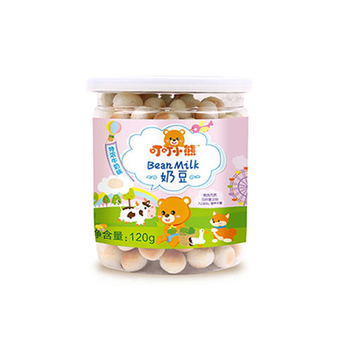 叮叮小熊奶豆-特濃牛奶味