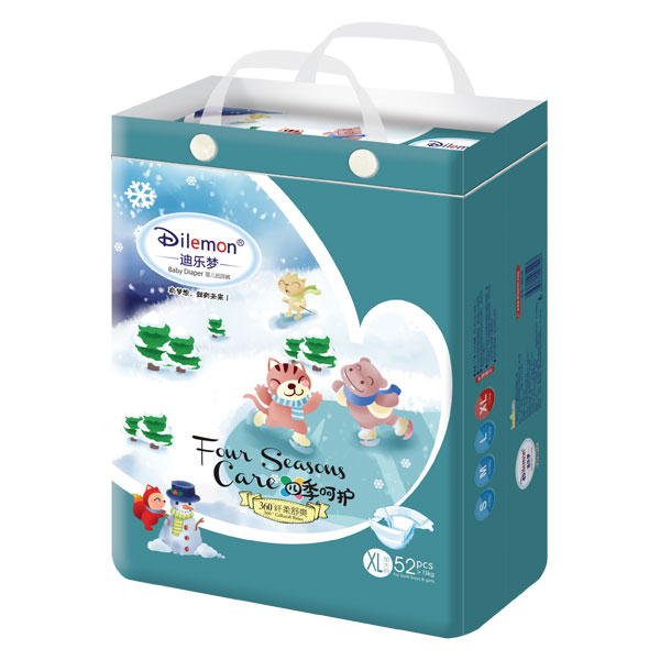 迪樂夢纖柔舒爽嬰兒紙尿褲大包XL52
