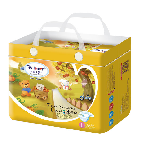 迪樂夢纖柔舒爽嬰兒紙尿褲中包L26