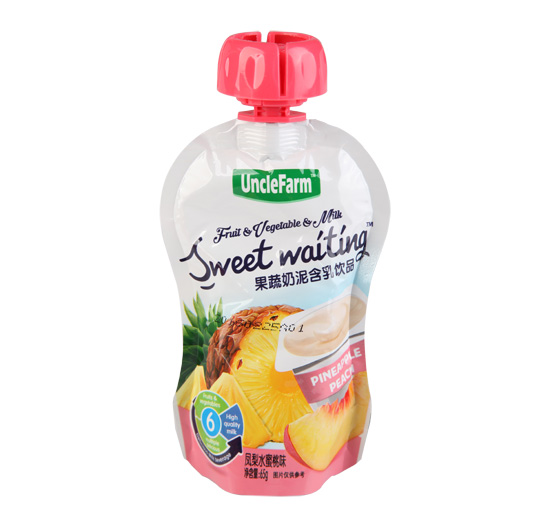 農(nóng)場大叔鳳梨水蜜桃味果泥