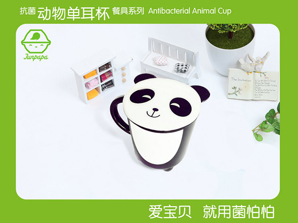 菌怕怕單耳杯熊貓
