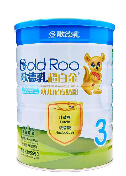 歌德乳超白金幼兒配方奶粉3段900g