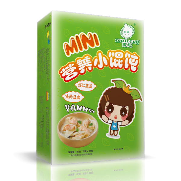麥聰營養(yǎng)小餛飩蝦仁蔬菜+魚肉蔬菜2