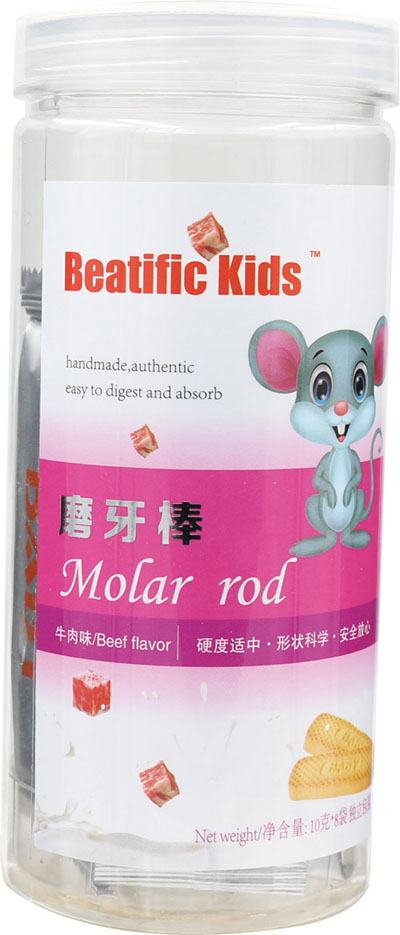 Beatific-Kids牛奶味磨牙棒