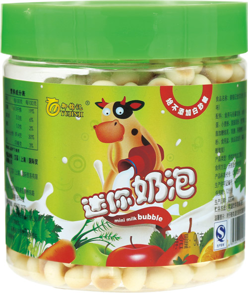 御錦記蘋(píng)果紅蘿卜味迷你奶泡