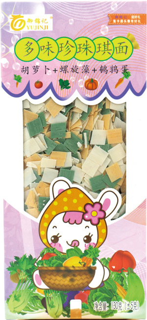 御錦記胡蘿卜+螺旋藻+鵪鶉蛋珍珠琪面