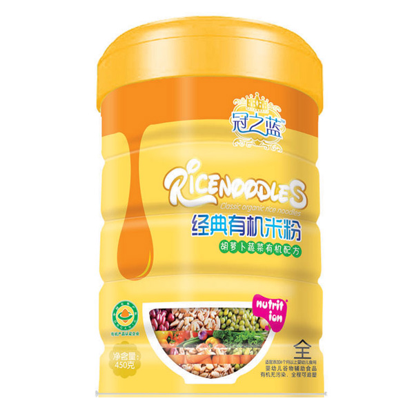 冠之藍胡蘿卜蔬菜經(jīng)典有機米粉