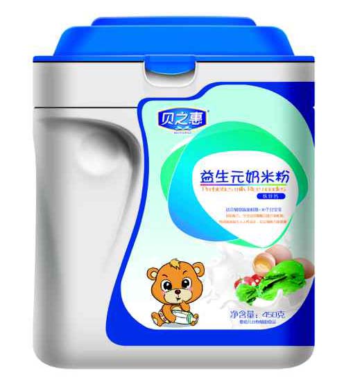 貝之惠果蔬益生元奶米粉