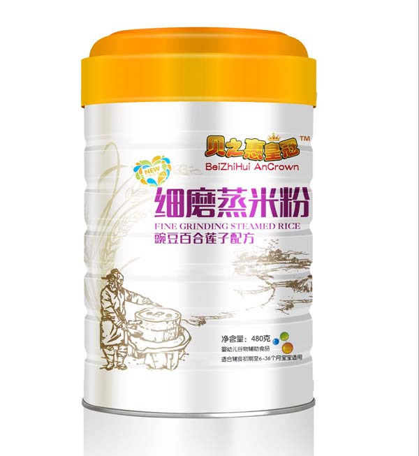 、貝之惠豌豆百合蓮子配方細磨蒸米粉