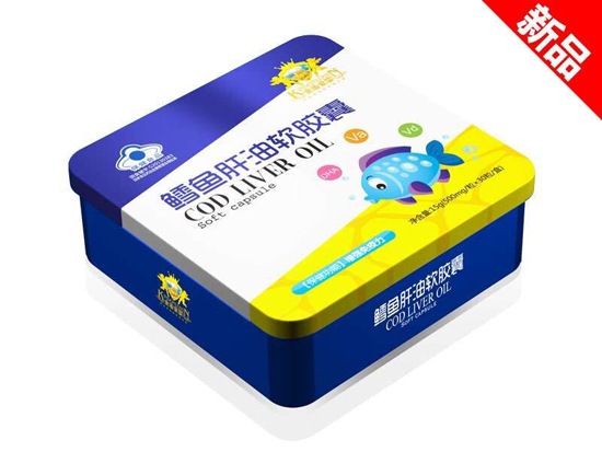 金盾愛(ài)嬰鱈魚肝油軟膠囊