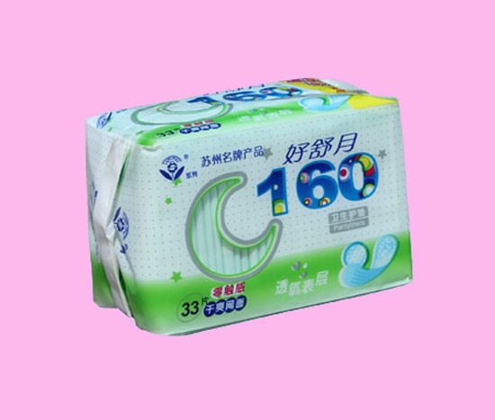 好舒月干爽網(wǎng)面160MM護(hù)墊