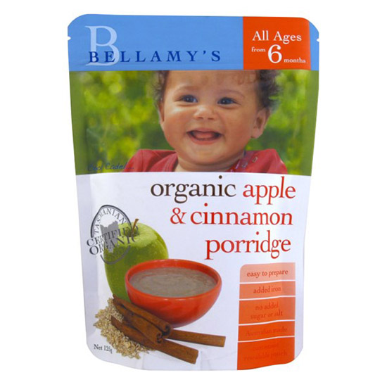 貝拉米有機(jī)蘋(píng)果肉桂粥