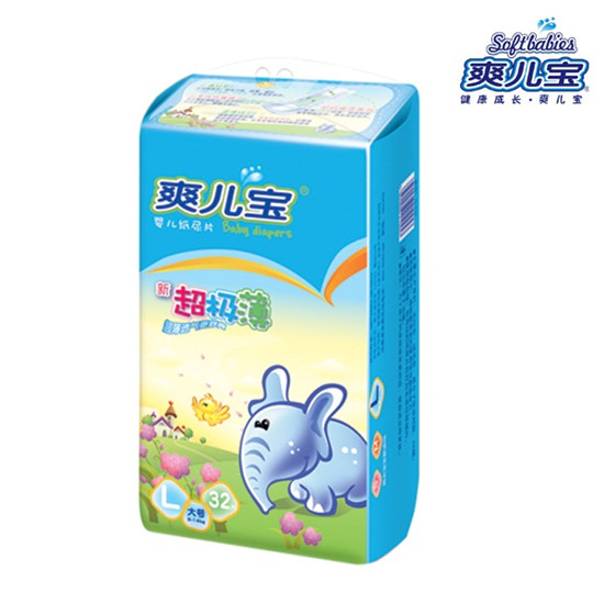 超級(jí)薄嬰兒紙尿片L