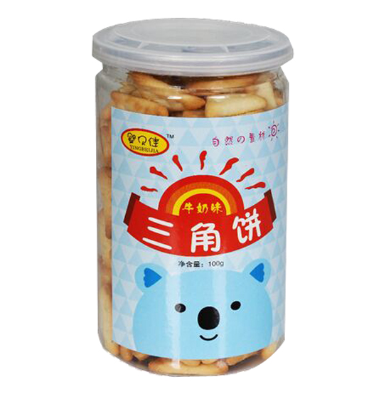 嬰貝佳三角餅牛奶味