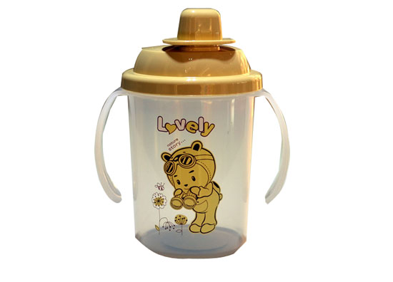 淞泰專柜正品 彈跳吸水杯 兒童飲水杯配有吸管