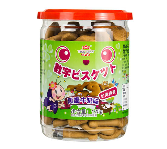 廷冠520數(shù)字餅(黑糖牛奶味)